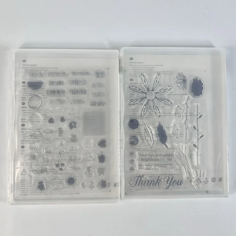 Stampin' Up! Photopolymer Stamps Lot DAISY DELIGHT & TABS FOR EVERYTHING New